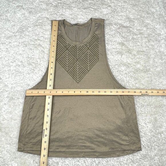 Lululemon Cardio Squad Tank Gold Bronze - Picture 8 of 9